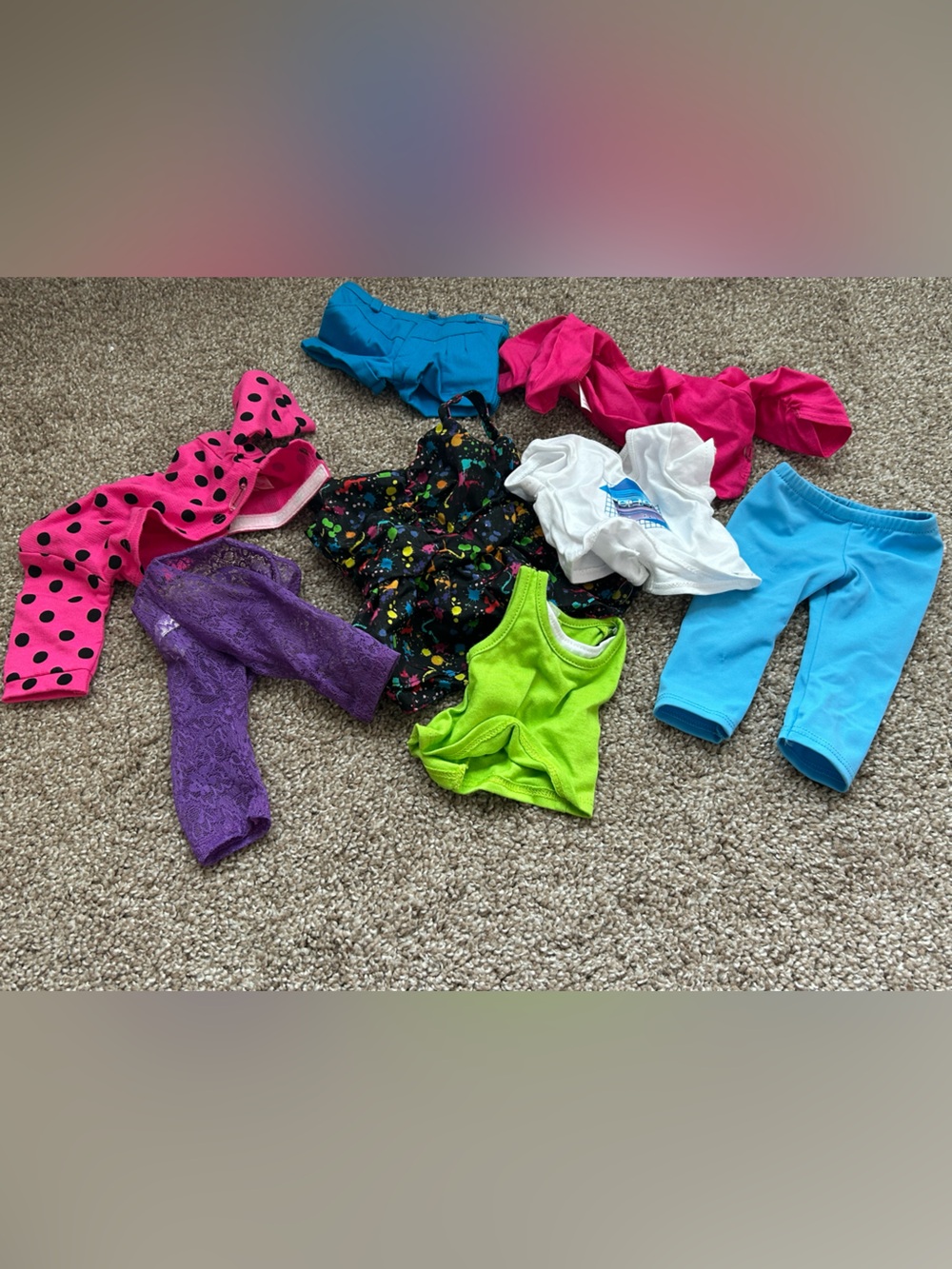 American Girl doll Courtney’s outfits Not for sale